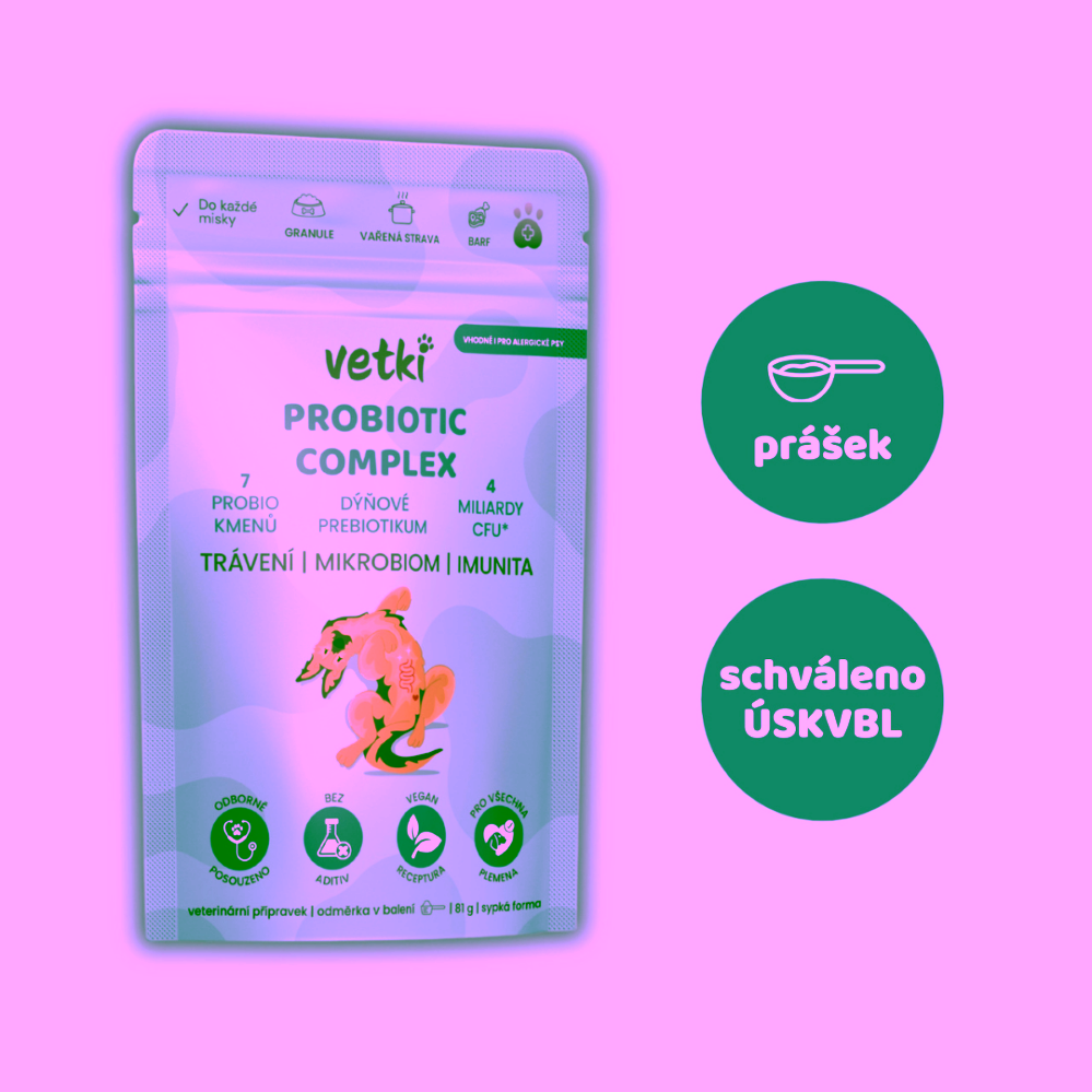 Vetki Probiotic Complex Komplex probiotika a přírodní prebiotika