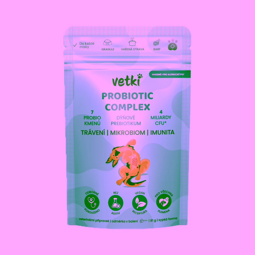 Vetki Probiotic Complex Komplex probiotika a přírodní prebiotika