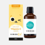 Viridian Nutrition Viridikid Vitamin C drops Bio Vitamín C pro děti