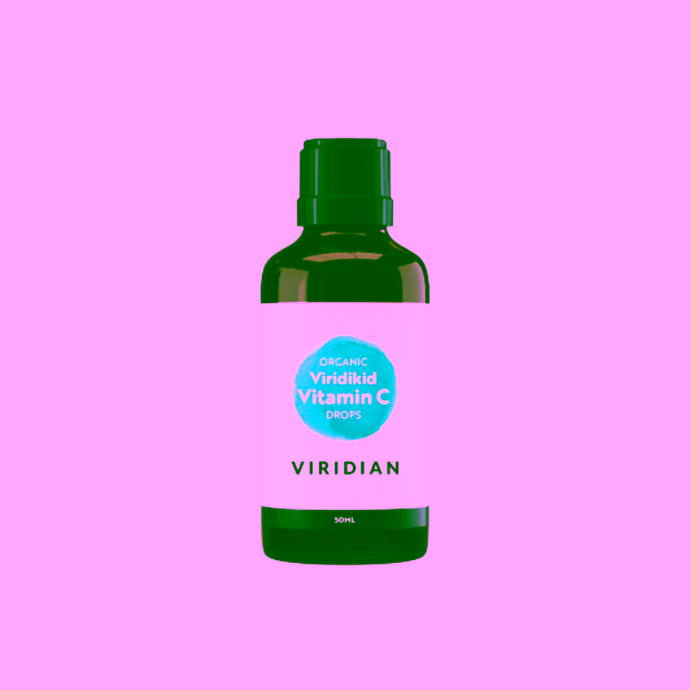 Viridian Nutrition Viridikid Vitamin C drops Organic Vitamín C pro děti