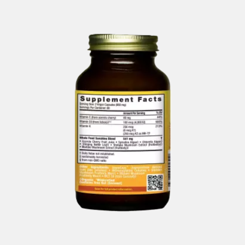 HealthForce Divoký Truly Natural vitamín D3+K2