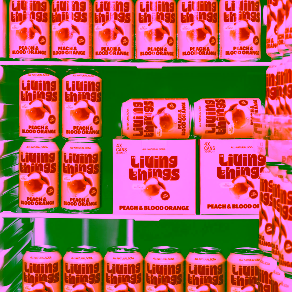 Living Things Peach & Blood Orange