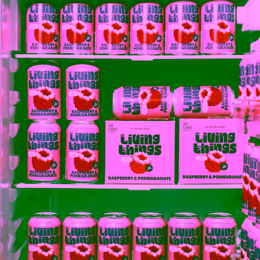 Living Things Raspberry & Pomegranate