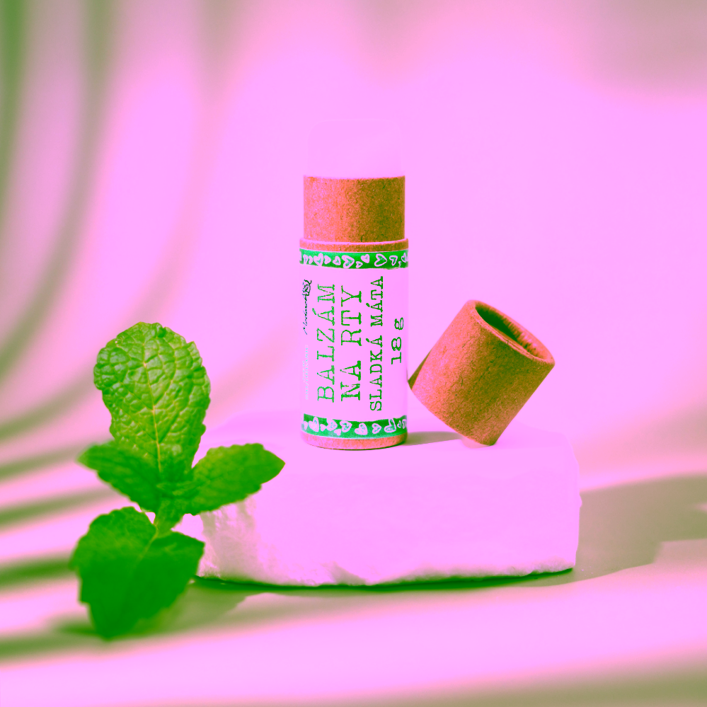 Medarek Balzám na rty Máta 18 g