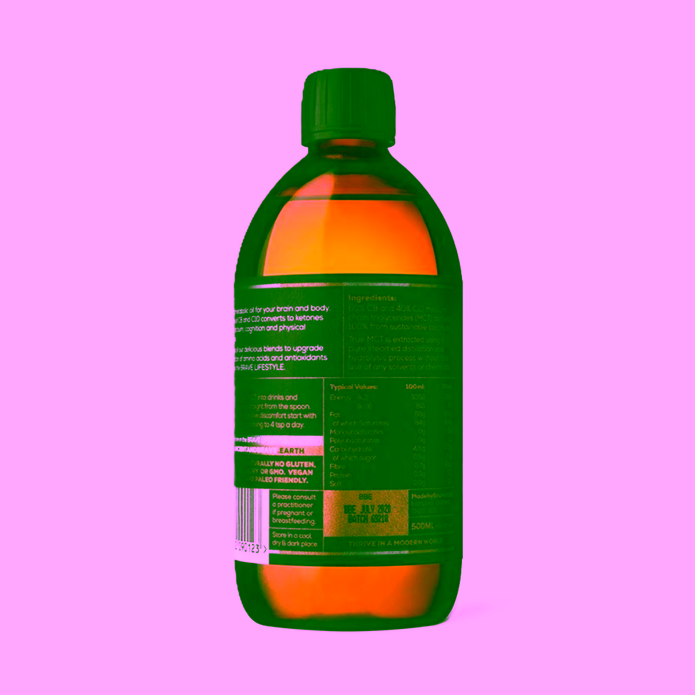 Ancient Brave True MCT Triglyceridy se středně dlouhým řetězcem 500 ml