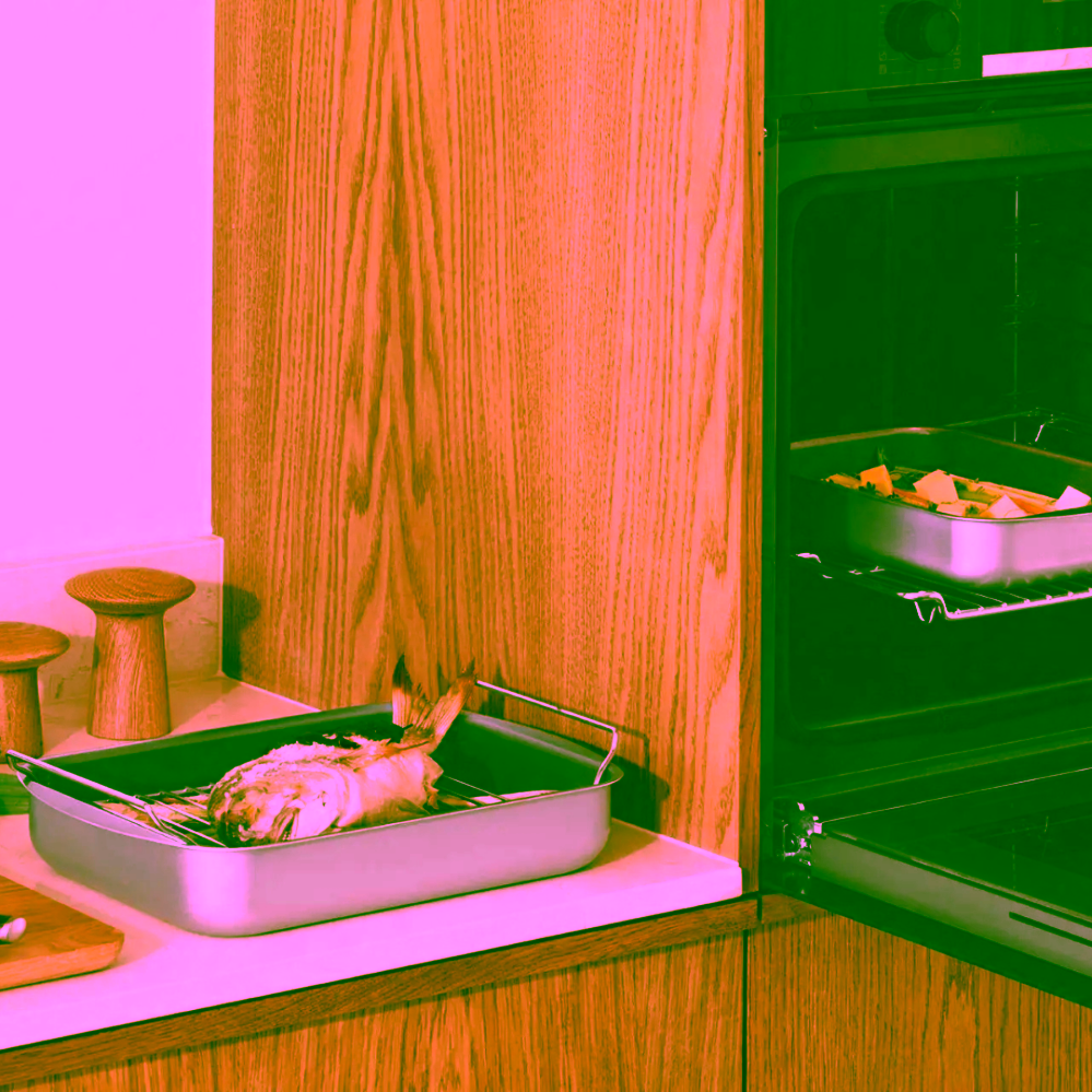 Eva Solo Profesionální pekáč s roštem 30x22 cm s keramickým povrchem Ceramic Slip-Let®