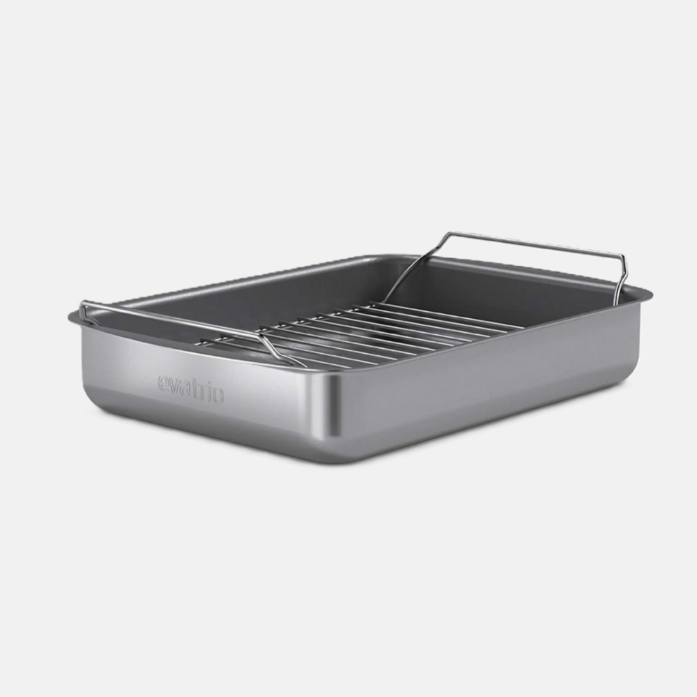 Eva Solo Profesionální pekáč s roštem 30x22 cm s keramickým povrchem Ceramic Slip-Let®