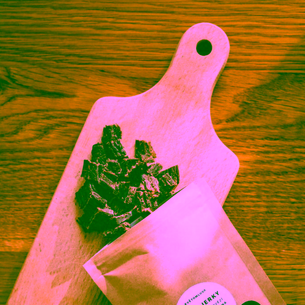 Květomluva Beef Jerky BIO hovězí bylinky a zelenina