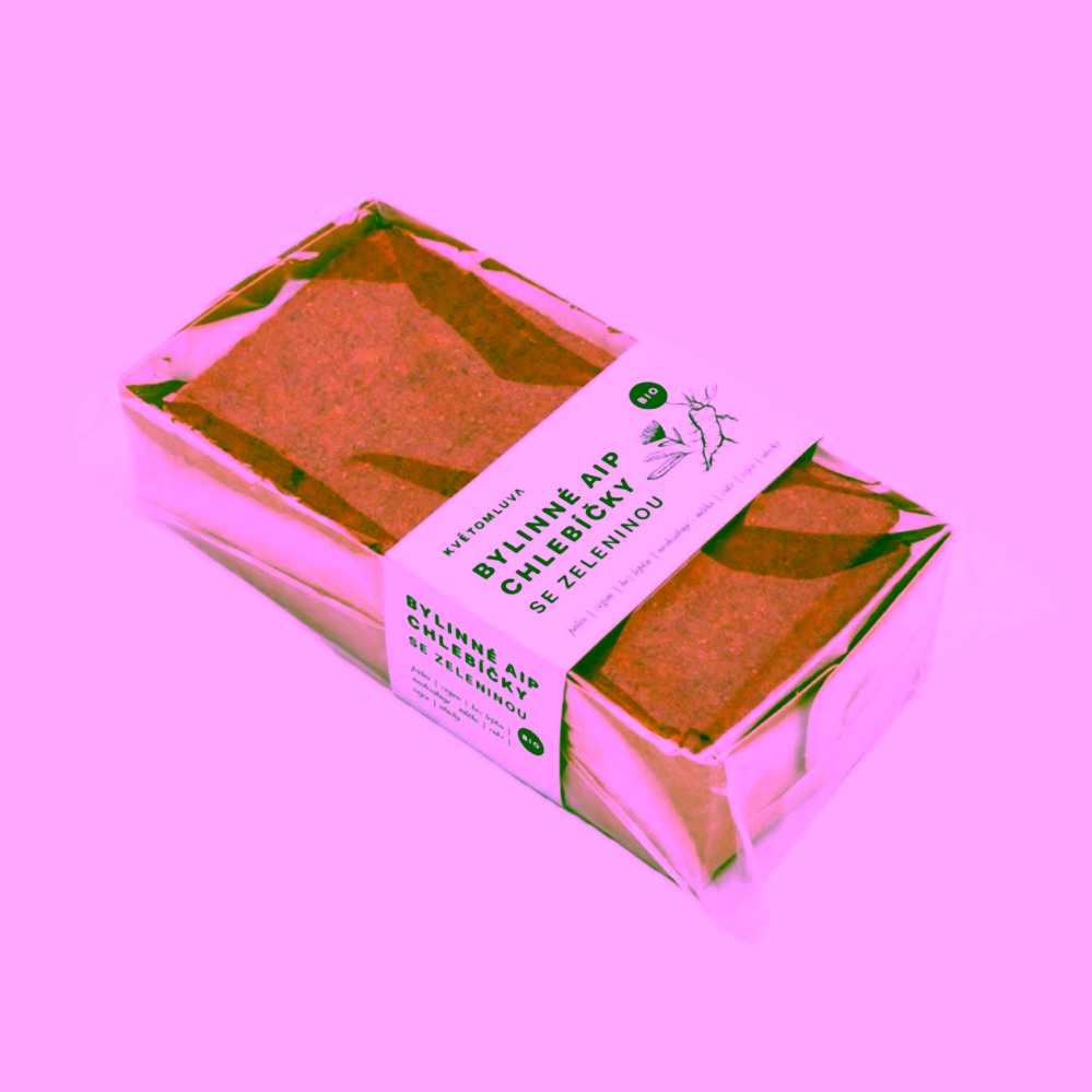 Květomluva Bio bylinkový chlebíček zeleninový