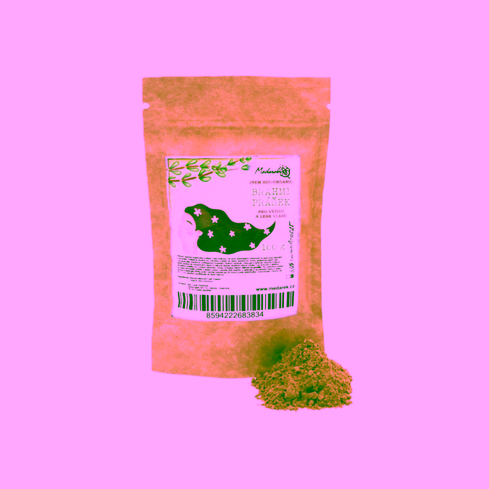 Medarek Brahmi BIO prášek na vlasy 100 g