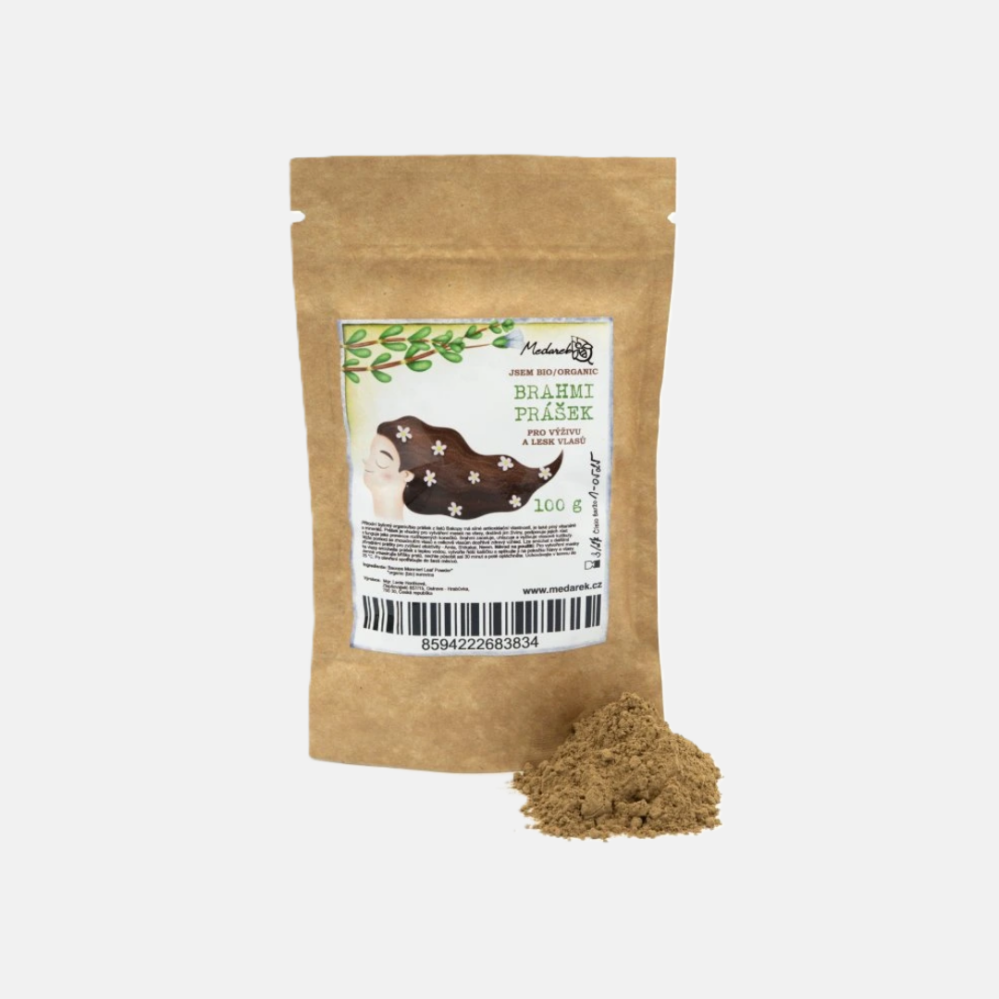 Medarek Brahmi BIO prášek na vlasy 100 g
