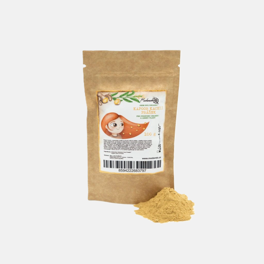 Medarek Kapoor kachli BIO prášek na vlasy 100 g