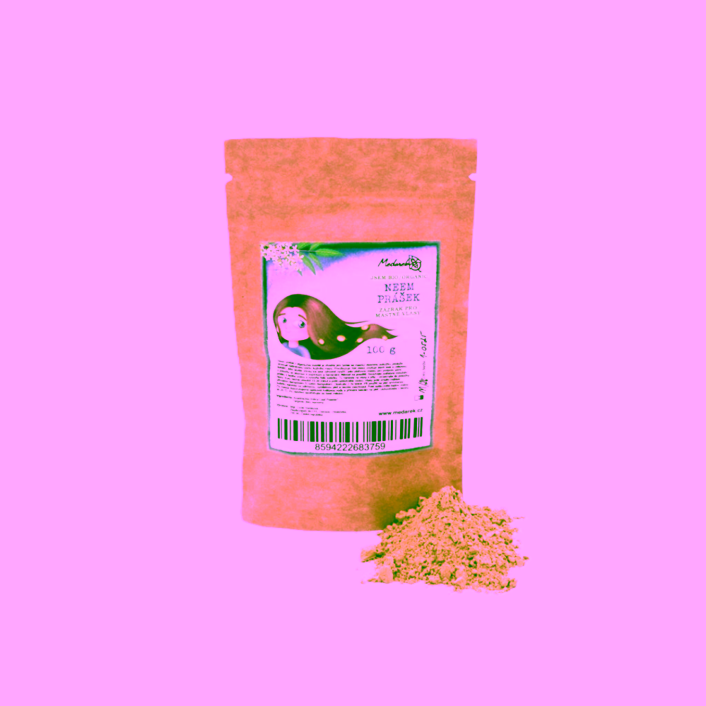Medarek Neem BIO prášek na vlasy 100 g
