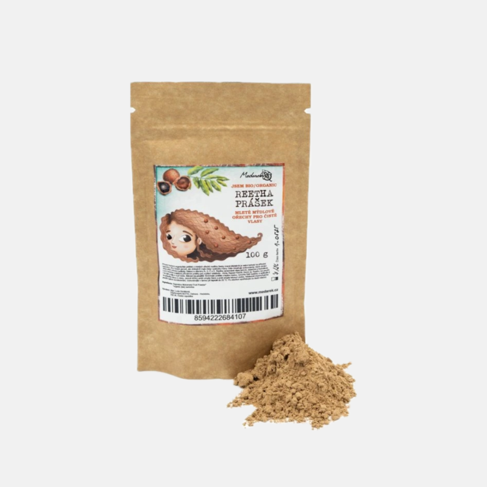 Medarek Reetha BIO prášek na vlasy 100 g