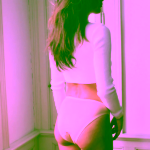 SAYU MODAL Hi Cut tělové kalhotky s krajkou