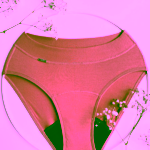 SAYU MODAL Růžové latte s lemem