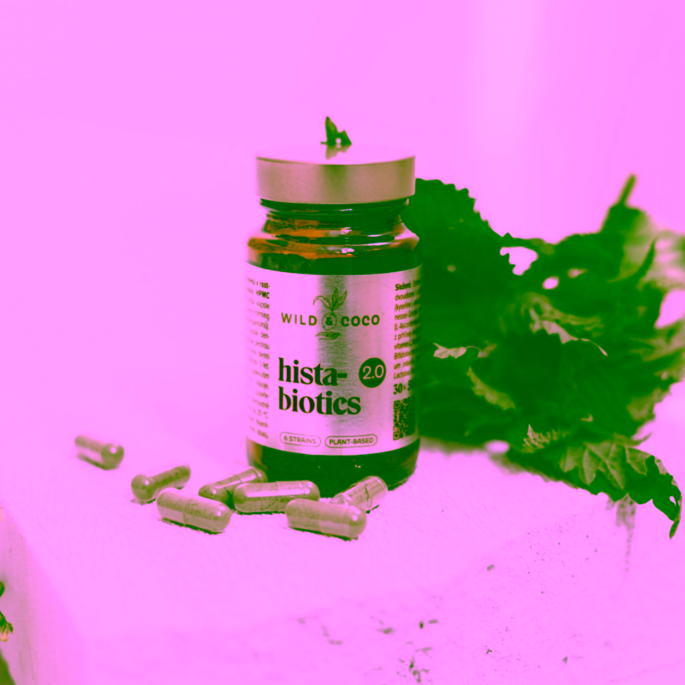 Wild & Coco Histabiotics probiotika 2.0 30 kapslí