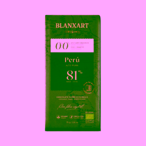 Blanxart Perú 81 % BIO hořká čokoláda bez přidaného cukru a sladidel 75 g