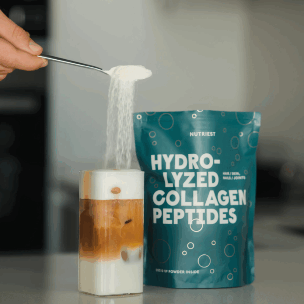 Nutriest Hydrolyzed Grass-Fed Beef Collagen Peptides Grass-Fed Hydrolyzovaný hovězí kolagen