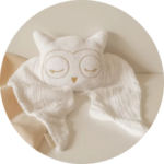 Owl Lovey for Harmony Ball plyšová sovička na bolu 