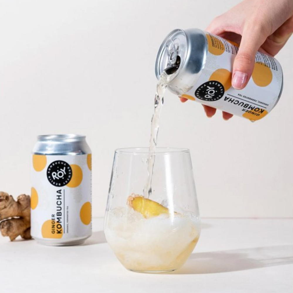 ROY Bio Zázvorová kombucha