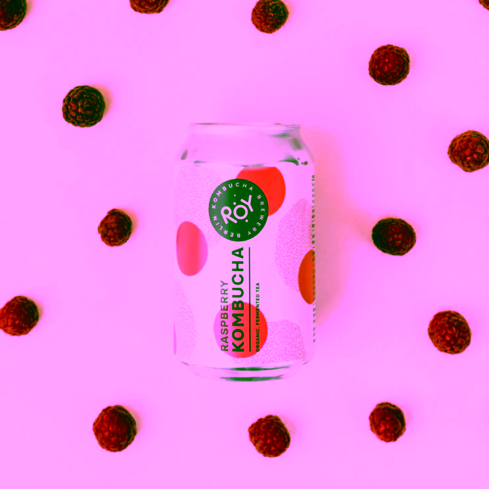 ROY Bio Malinová kombucha