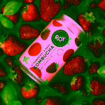 ROY Bio kombucha Jahoda & bazalka