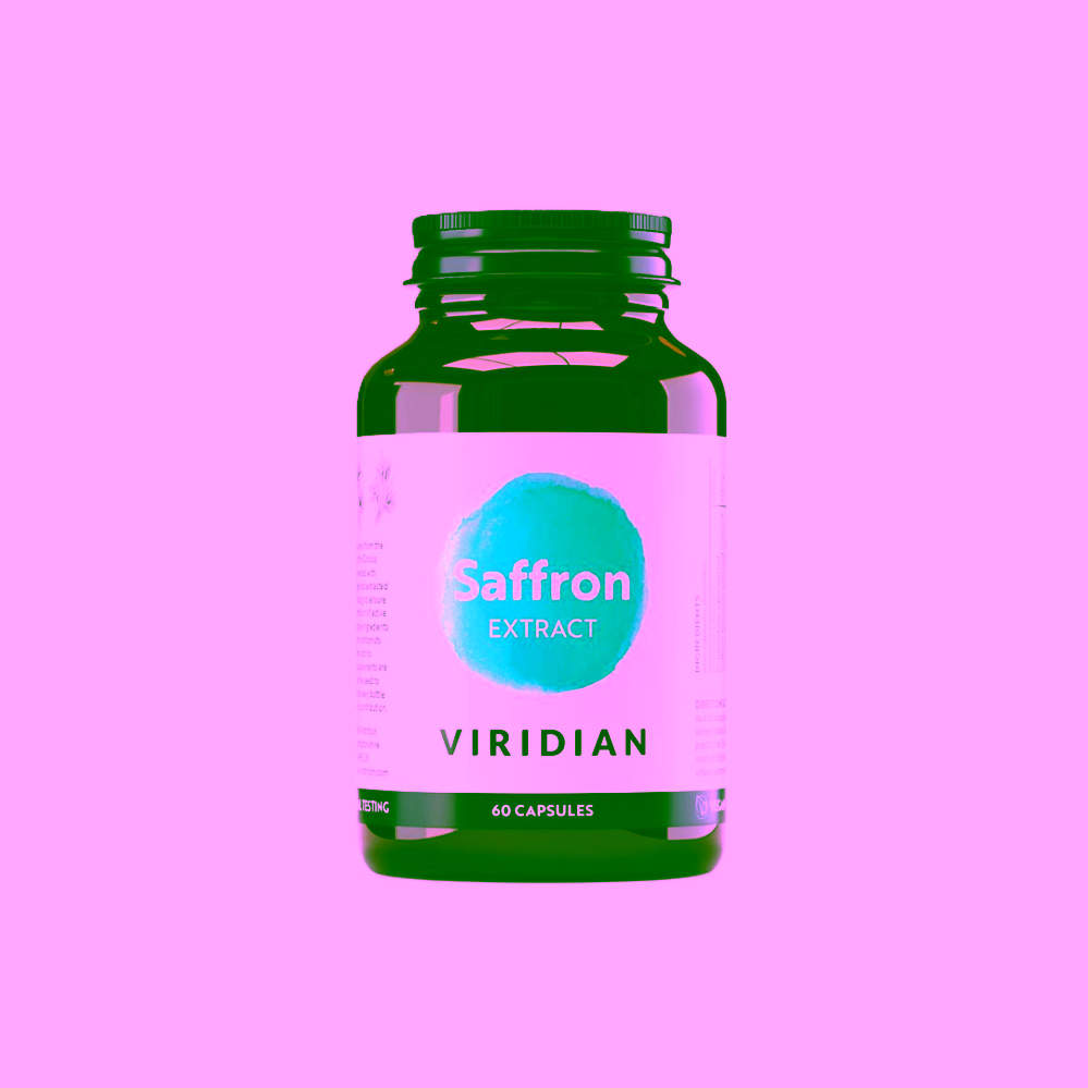 Viridian Nutrition Saffron Extract Extrakt ze šafránu a měsíčku lékařského