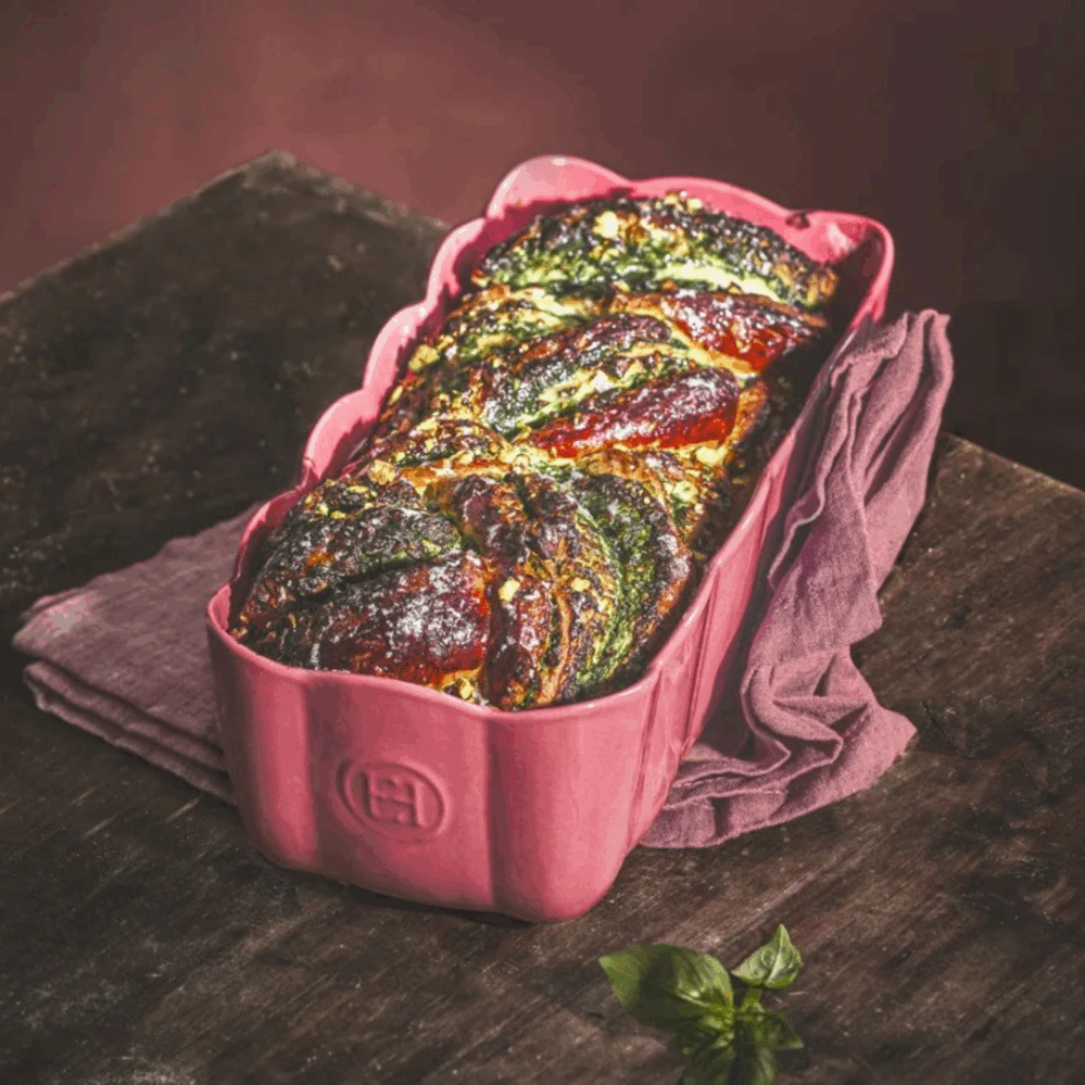 Emile Henry Forma na biskupský chlebíček Madeleine 29 x 13,5 cm růžová Candy