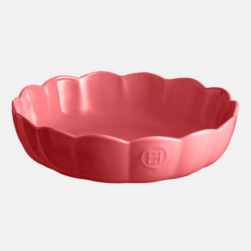 Emile Henry Hluboká koláčová forma Madeleine Ø 27 cm růžová Candy