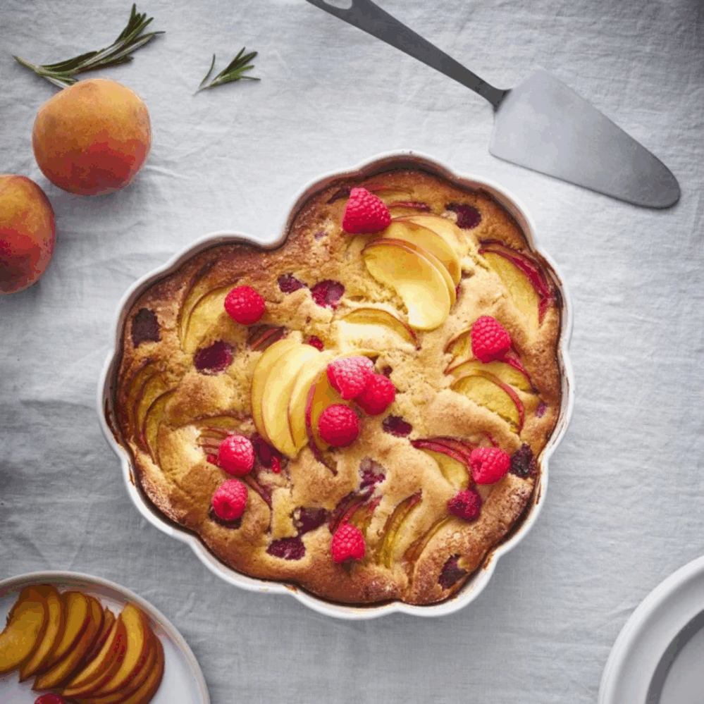 Emile Henry Koláčová forma srdce Madeleine 26,5 cm růžová Candy