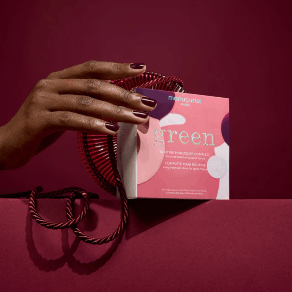 Manucurist Holiday System Green Set pro kompletní Green manikúru