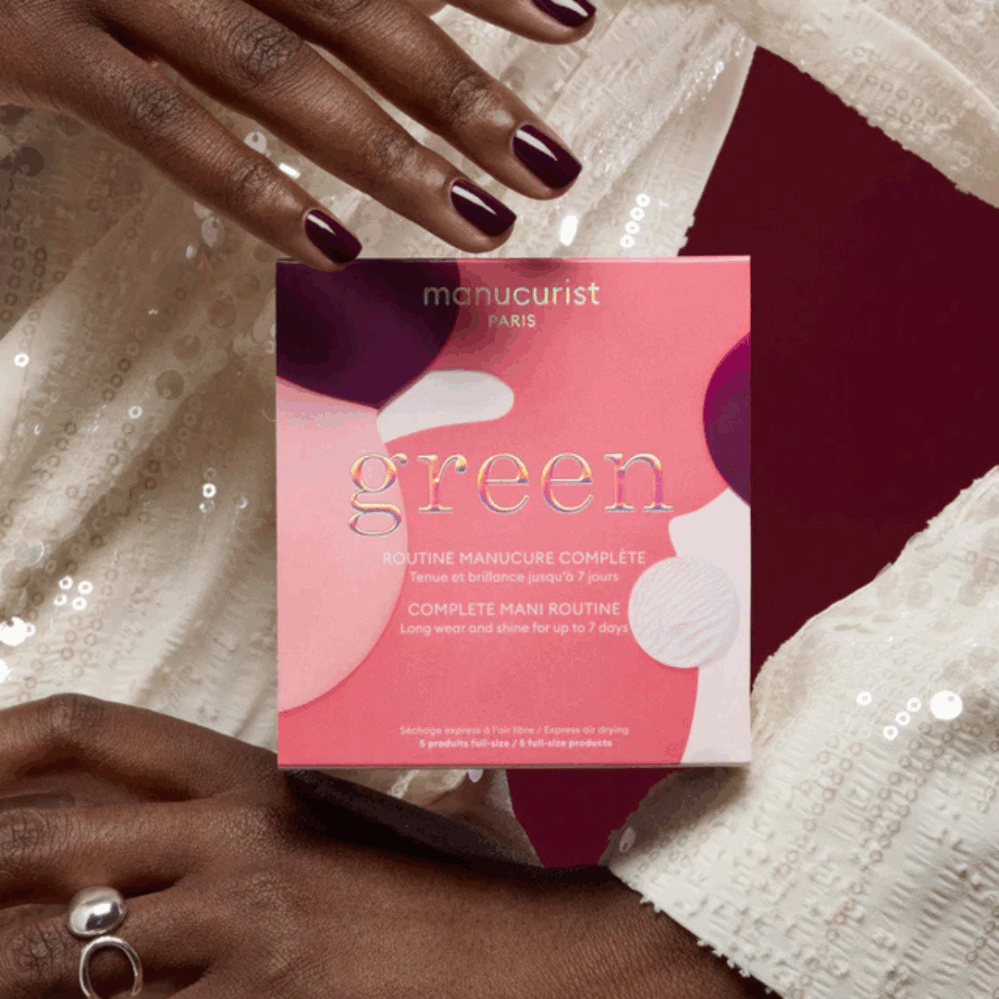 Manucurist Holiday System Green Set pro kompletní Green manikúru