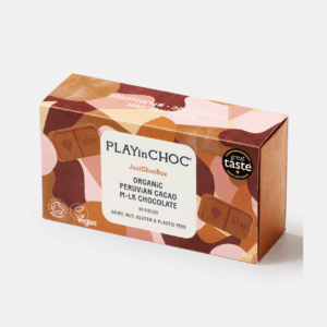 PLAYin CHOC Organic peruánská čokoláda M•lk - 100 g