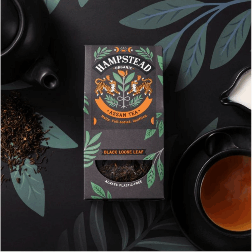 Hampstead Tea London BIO černý sypaný čaj Assam