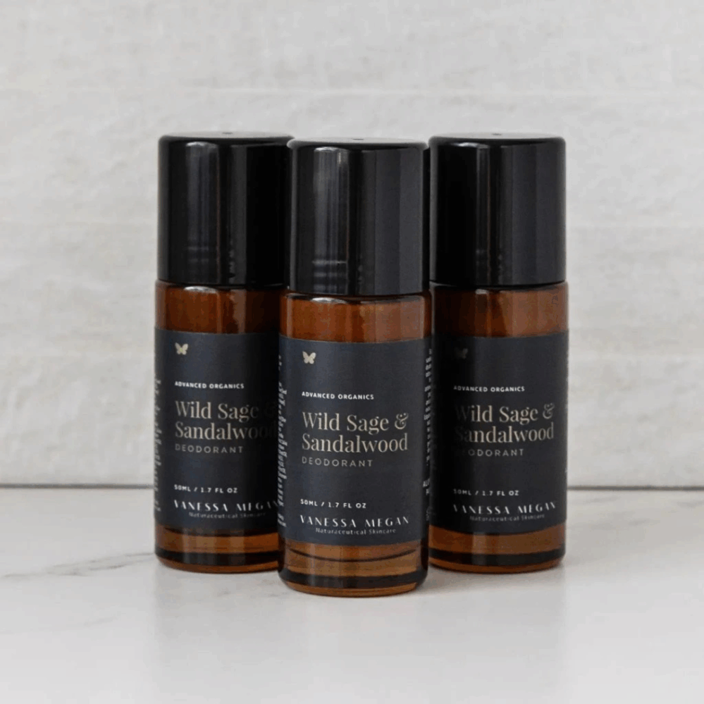 Vanessa Megan Funkční Roll-On Deodorant Wild Sage & Sandalwood