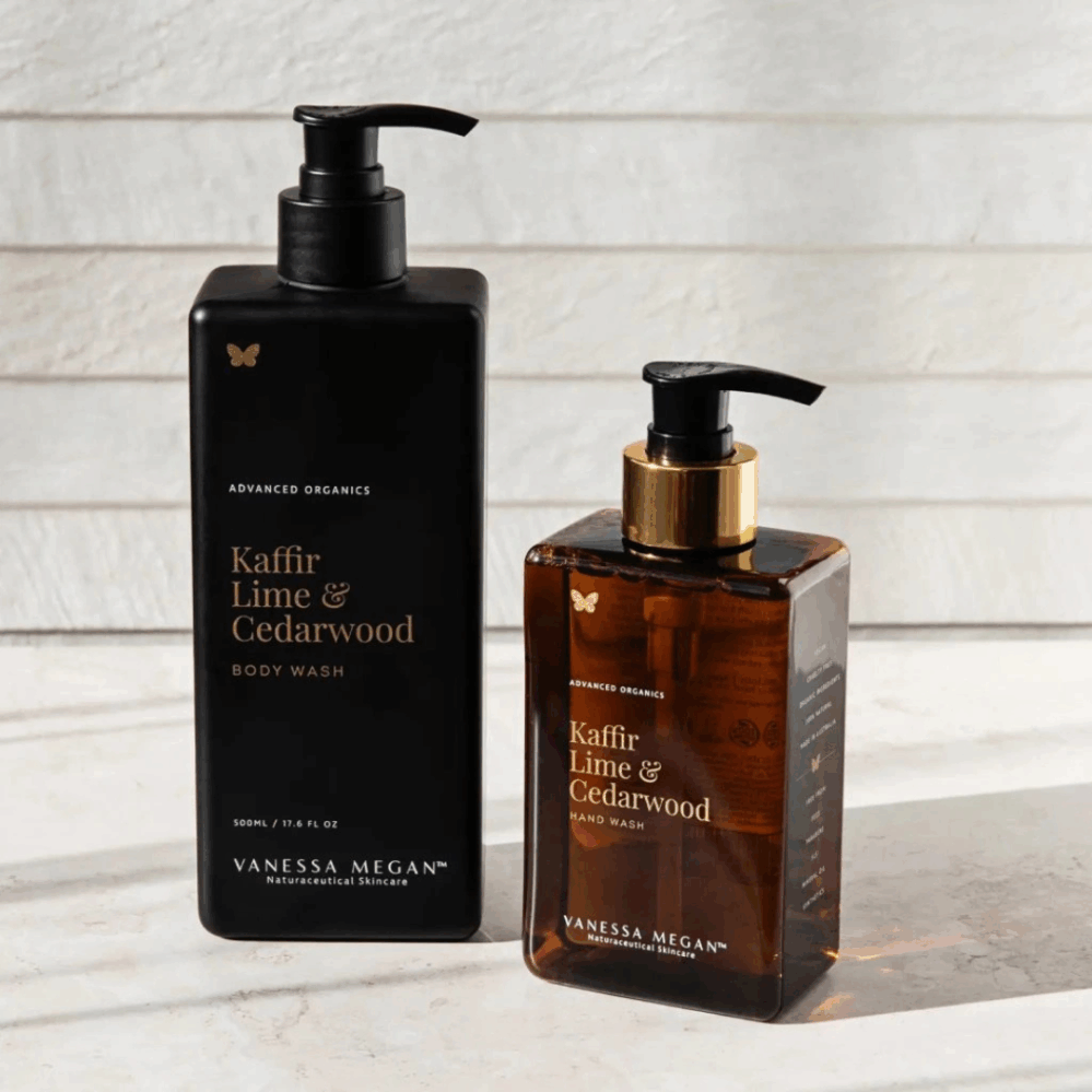 Vanessa Megan Energizující sprchový gel Kaffir Lime & Cedarwood