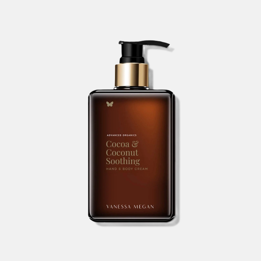 Vanessa Megan Zklidňující krém na tělo a ruce Cocoa & Coconut Soothing Hand & Body Cream