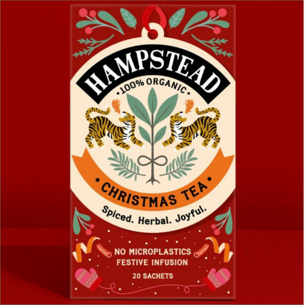 Hampstead Tea London BIO vánoční kořeněný čaj 20 ks
