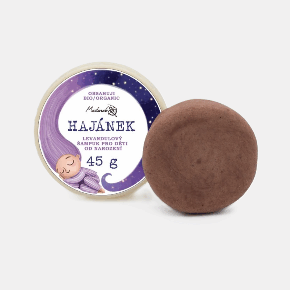 Medarek Hajánek šampuk jemná vůně levandule pro nejmenší děti
