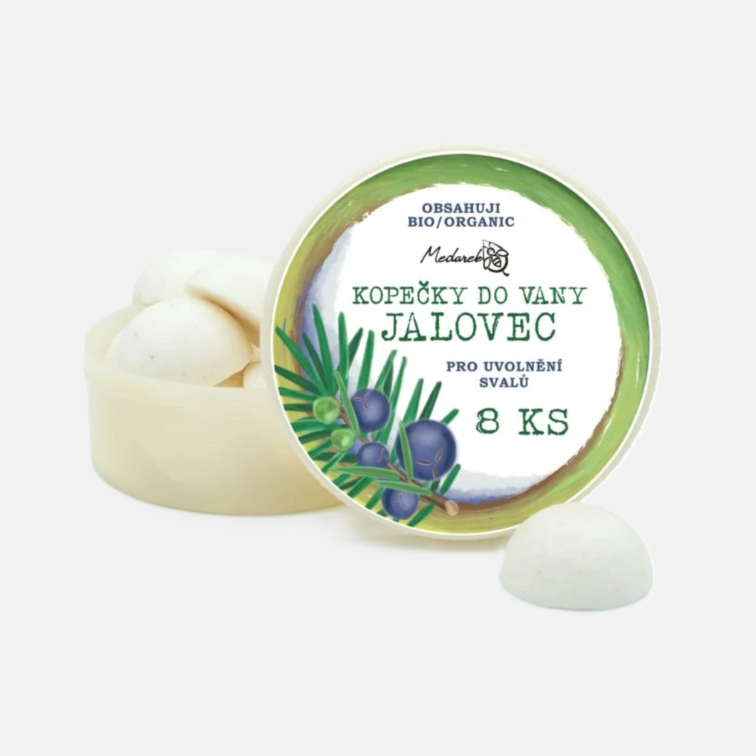 Medarek Kopečky do vany Jalovec pro celkovou relaxaci