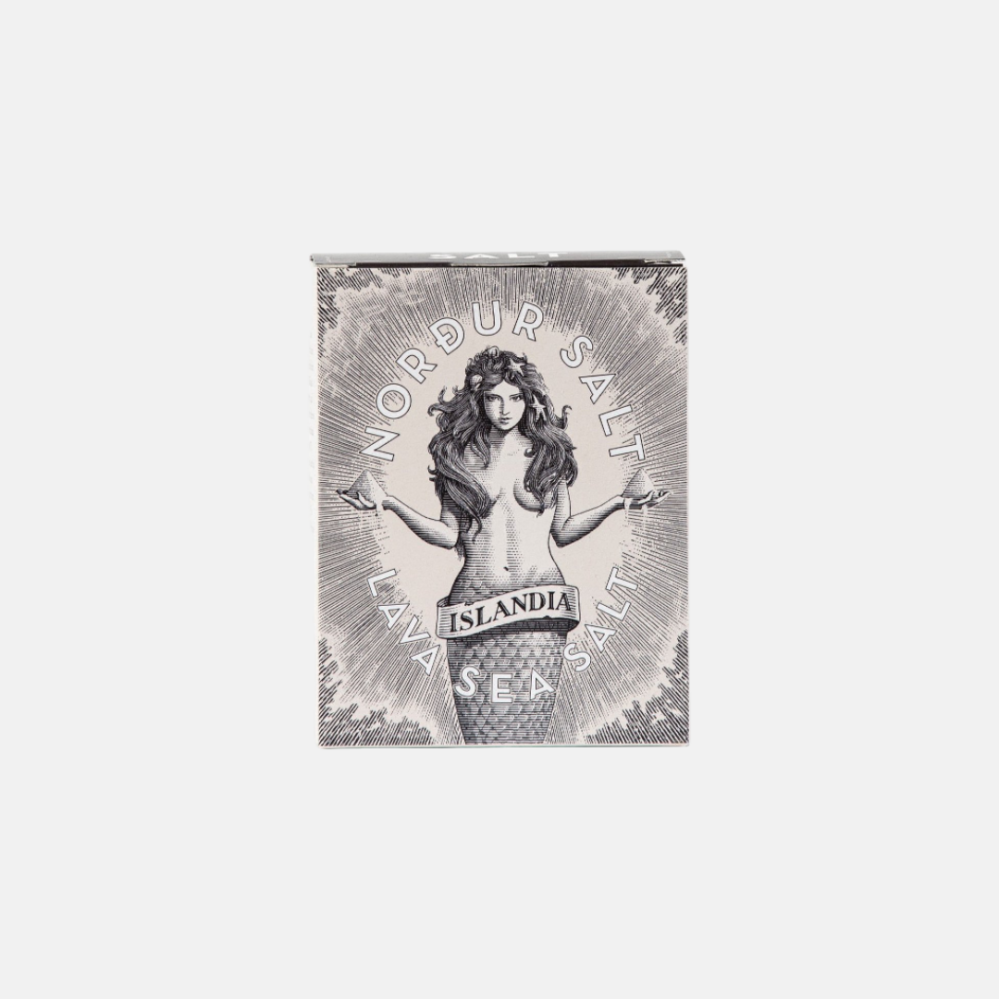 Nordur Salt Arktická lávová sůl vločková v krabičce 100 g