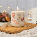 Rozvoněno Hřejivé chvíle přírodní svíčka s BIO zázvorem, citronem a cedrem 300 ml