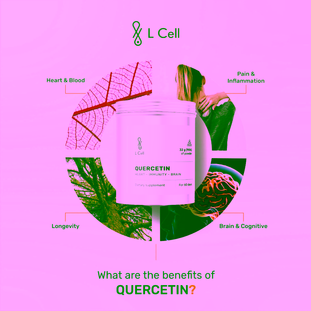 L Cell Quercetin kapsle