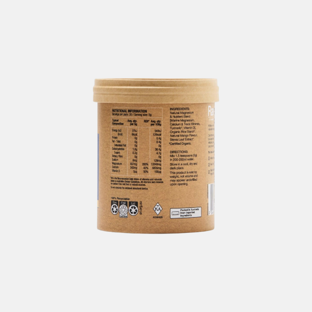 Amazonia Raw Muscle Magnesium Creamy Mango