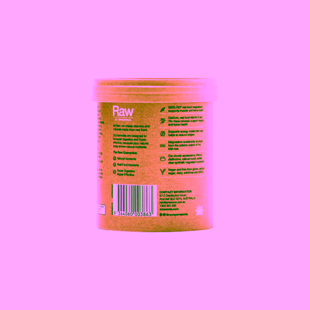 Amazonia Raw Muscle Magnesium Creamy Mango