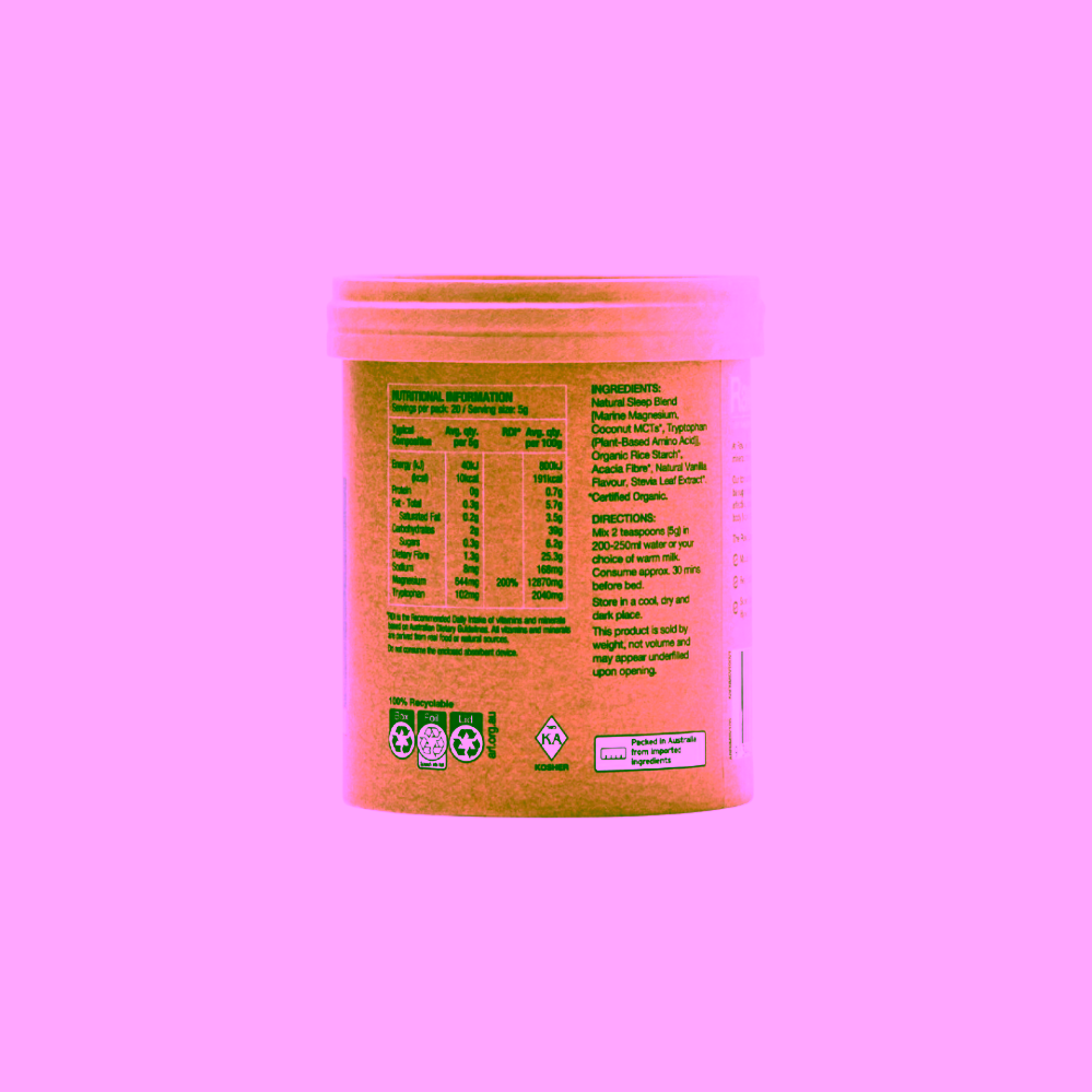 Amazonia Raw Sleep Magnesium Dreamy Vanilla