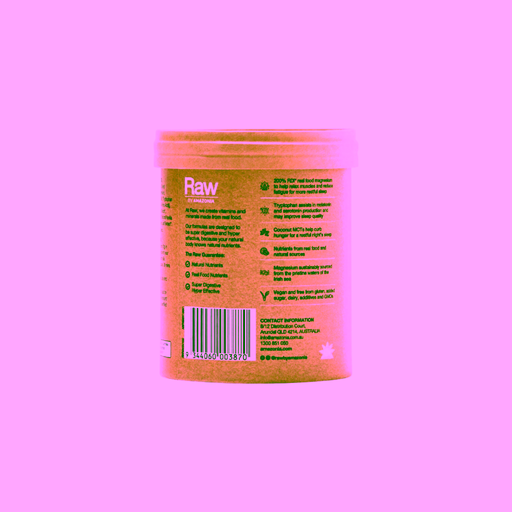 Amazonia Raw Sleep Magnesium Dreamy Vanilla