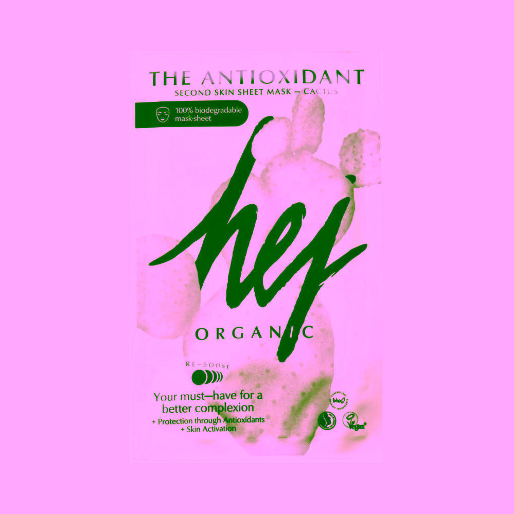 Hej Organic Antioxidační jednorázová pleťová maska