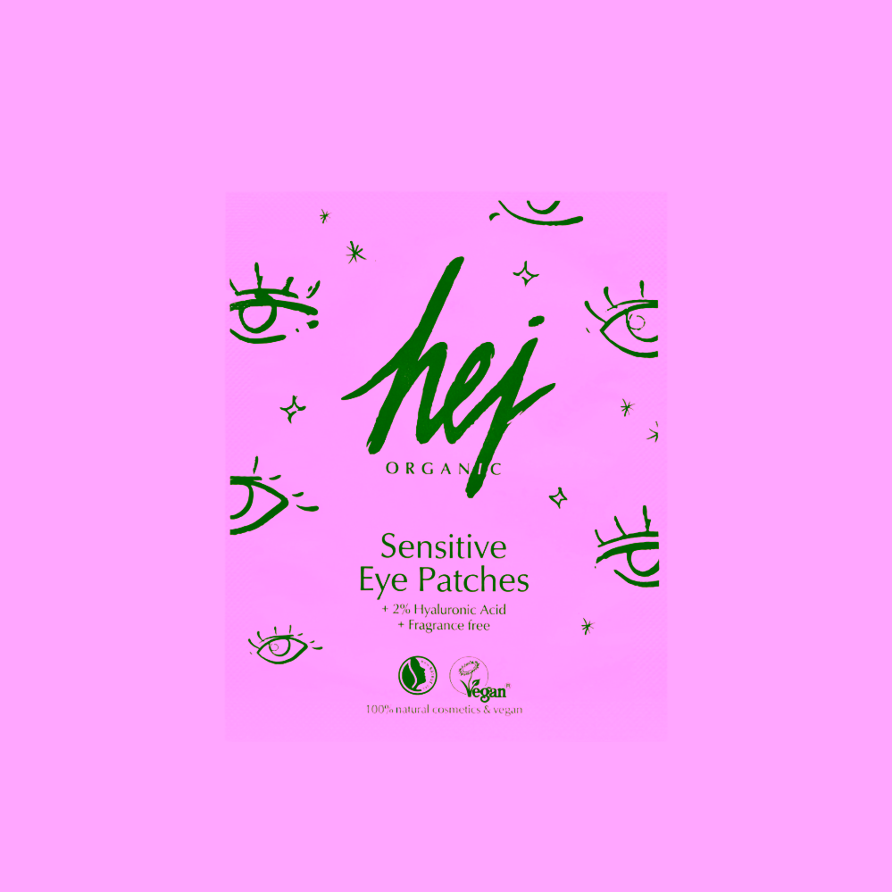 Hej Organic Jednorázová maska pod oči pro všechny typy pleti